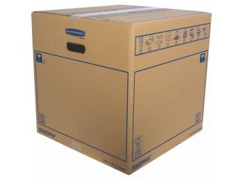 Költöztető doboz, 44,6x44,6X44,6 cm, FELLOWES SmoothMove