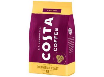 Kávé, pörkölt, szemes, 500 g, COSTA Colombian Roast (KHK752)