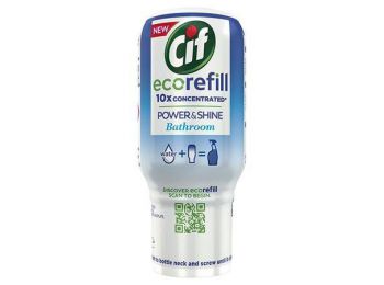Fürdőszobai tisztító spray, szuperkoncentrátum, utántöltő, 70 ml, CIF Power&Shine Ecorefill (KHT693)