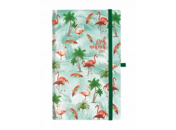 Naptár, tervező, A5, heti, TOPTIMER, Csak Nőknek, flaming