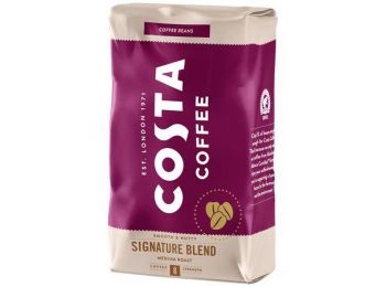 Kávé, közepes pörkölésű, szemes, 1000 g, COSTA Signat