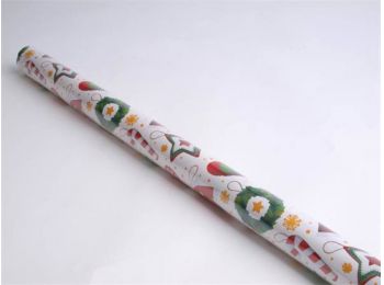 Csomagolópapír, 70x200 cm, vegyes karácsonyi minták (IFC