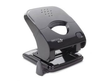 Lyukasztó, kétlyukú, 40 lap, műanyag, antibakteriális b