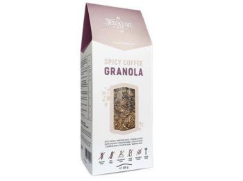 Granola, 320 g, HESTER`S LIFE, fűszeres-kávés (KHT716)