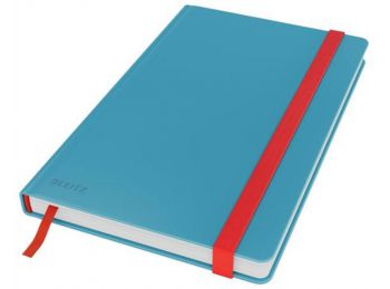 Beíró, A5, vonalas, 80 lap, keményfedeles, LEITZ Cosy Sof