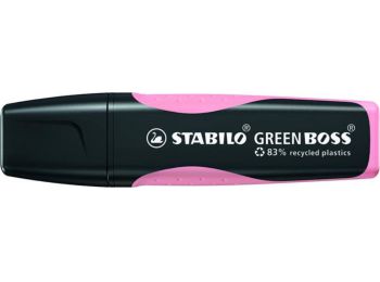 Szövegkiemelő, 2-5 mm, STABILO Green Boss Pastel, pink (TS