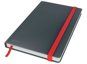 Beíró, A5, vonalas, 80 lap, keményfedeles, LEITZ Cosy Sof