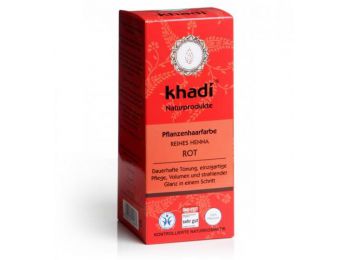 Hajfesték por élénkvörös (reines henna) 100 g - Khadi