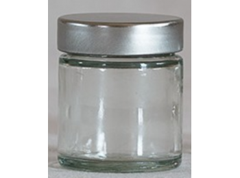 Üvegtégely ezüst tetővel 30 ml