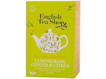 Bio tea citromfű-gyömbér-citrus filteres 20*1,5 g - English Tea Shop