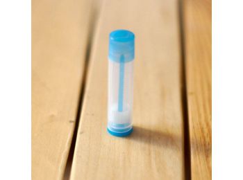 Ajakápoló tok áttetsző világoskék 6 ml