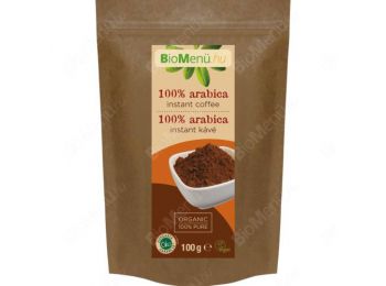 100 % Arabica instant bio kávé 100 g - Bio Menü