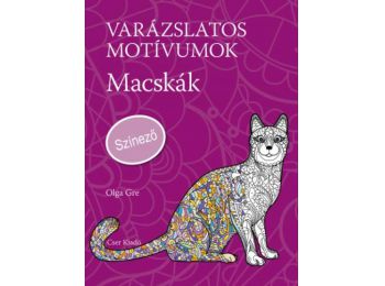 Varázslatos motívumok - Színező - Macskák c. könyv