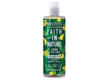 Sampon citrom és teafa - Faith in Nature (400 ml)