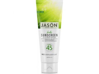 Jasön Természetes Napozókrém Gyerekeknek SPF45 (113g)
