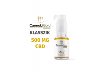 CannabiGold Classic CBD olaj 12 ml (500 mg CBD)