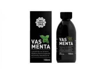 VasMenta 150 ml - liposzómás vas tartalmú folyékony étrend-kiegészítő