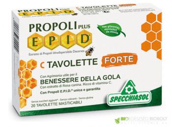 Cukormentes propolisz FORTE szopogatós tabletta C vitaminnal 20 db - Specchiasol