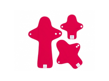 Ella`s House mosható intimbetét 3 db-os szett piros