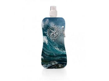Aqua Licious összehajtható kulacs 400 ml - Világutazó