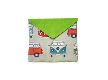 Kék teknős könyv fülbevaló