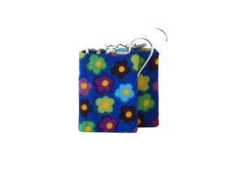 Obszidián könyv fülbevaló