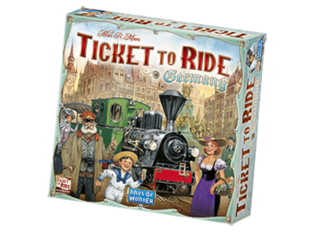 Ticket to Ride - Németország alapjáték (eng)