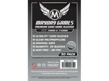 Kártyavédő tok - (50 db) - 70 x 110 mm - Mayday Games Pr�