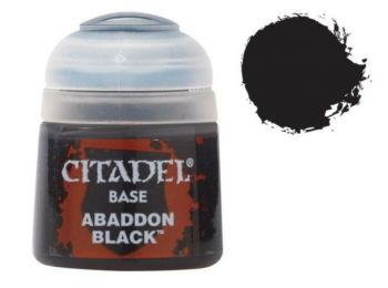 Citadel festék: Base - Abaddon Black