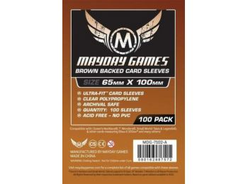 Kártyavédő tok - (100 db) - 65 mm x 100 mm - Mayday Games