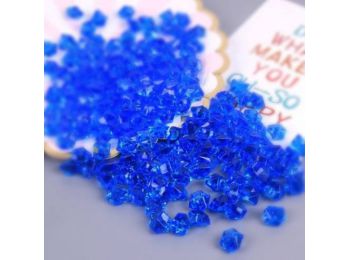 Acryl kristály - sötét kék - /EV/