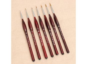 Modellező ecset, fa - 3-as méret (1 darab) /EV/