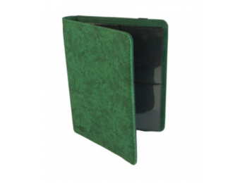 Card binder - kártya tartó mappa prémium, zöld (4 kárty