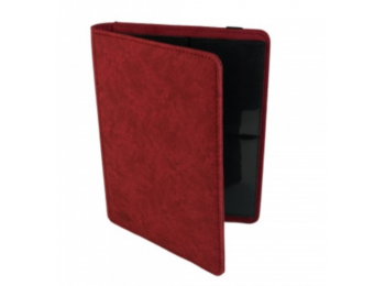 Card binder - kártya tartó mappa prémium, piros (4 kárty