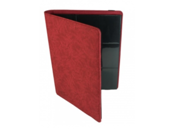 Card binder - kártya tartó mappa prémium, piros (9 kárty