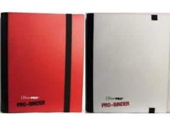 Card Binder - kártyatartó mappa - Piros/Fehér - A/5 - (Ul