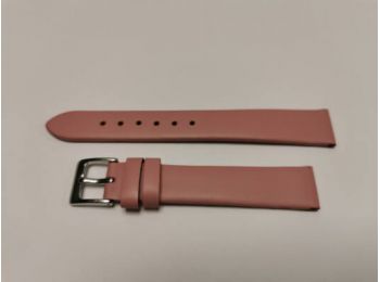 SZ2254 12mm rózsaszínű valódi bőrszíj