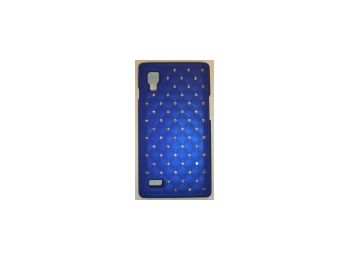Telone Diamond matt műanyag hátlaptok strasszkövekkel LG P760 Optimus L9 kék*