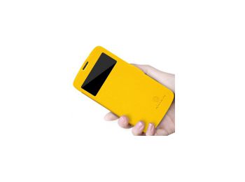 Nillkin Fresh oldalra nyíló bőrbevonatos, hívás mutató