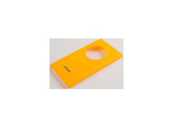 Jekod Super Cool matt műanyag hátlaptok kijelzővédő fóliával Nokia Lumia 1020-hoz sárga*