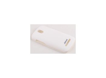 Jekod Super Cool műanyag hátlaptok kijelzővédő fóliával HTC Desire 500-hoz fehér*
