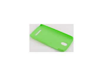 Jekod Super Cool matt műanyag hátlaptok kijelzővédő fóliával HTC Desire 500-hoz zöld*