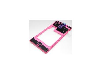 Sony LT25 Xperia V középső keret pink*