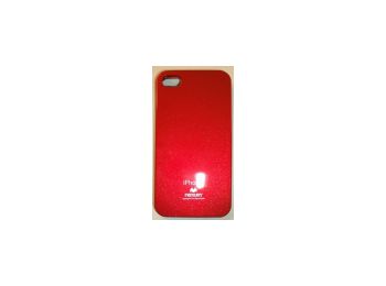 Telone Mercury Jelly szilikon tok Apple iPhone 4,  4S-hez piros*