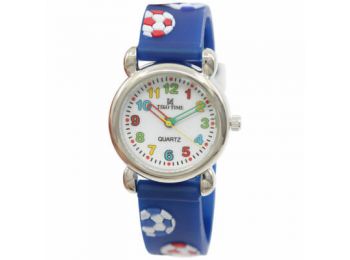 7458-4Tiko Time  gyerek karóra focilabdás - rkt