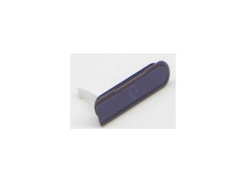 Sony C6602, C6603 (L36) Xperia Z headsetcsatlakozó takaró lila*