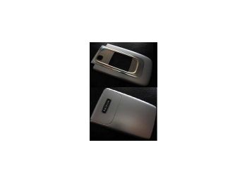 Nokia 6131 előlap és akkufedél ezüst-arany*