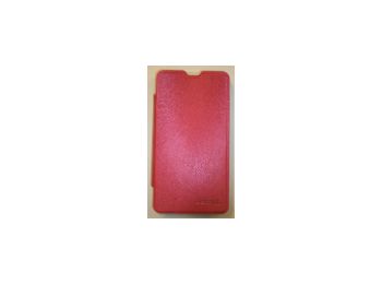 Jekod Diamond oldalra nyíló fliptok kijelzővédő fóliával Sony C6603 (L36) Xperia Z-hez pink*