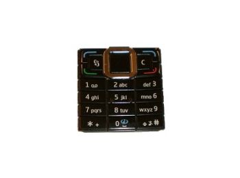Nokia E90 külső billentyűzet fekete swap*