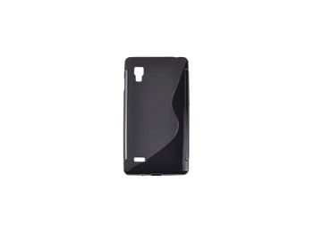 Telone LG P760 Optimus L9 szilikon tok fekete S-Line*
